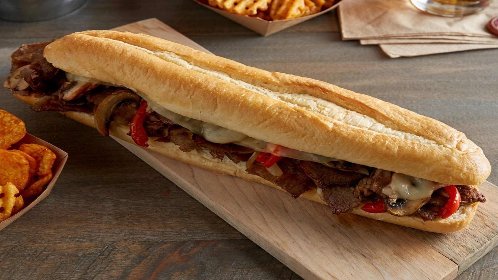 Wit Whiz, provolone, or American